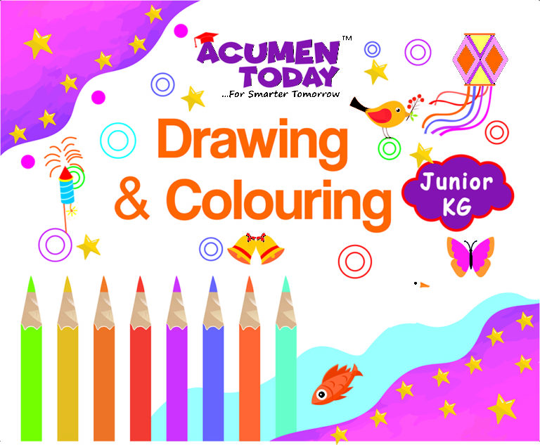 Buy Junior Diamond KG Crayons Colouring Book - 01, For Kids, 16 Pages  Online at Best Price of Rs 46 - bigbasket