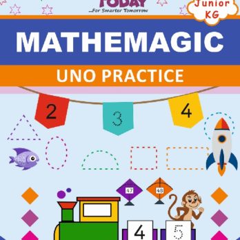 JR KG Math - Practice book - Cover Page -Ver5