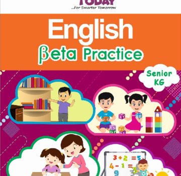 <b> Sr Kg English Practice book – English Beta Practice </b>