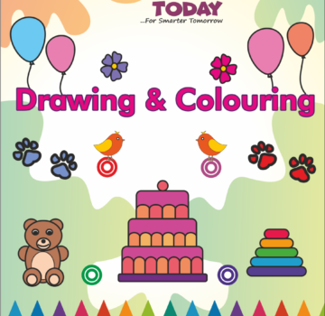 Drawing & Colouring Book for Playgroup