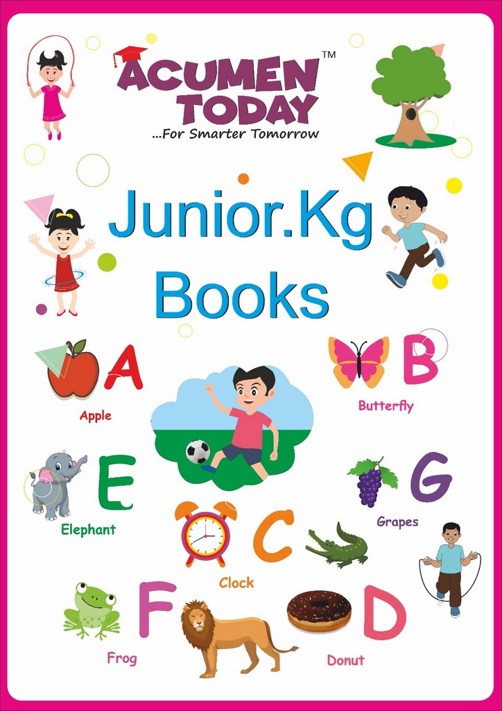 Jr. Kg books 2025