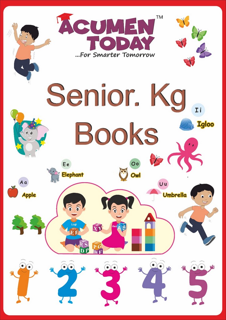 Sr. Kg books 2025